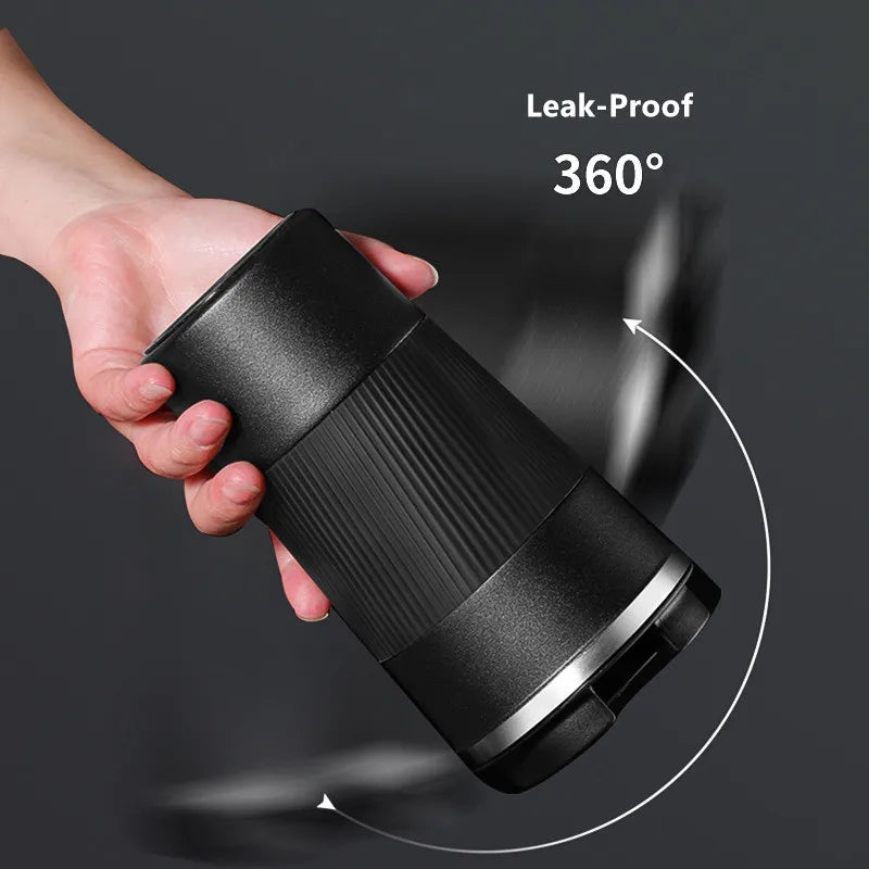 380ml 510ml Stainless Steel Coffee Cup Thermal Mug Garrafa Termica Cafe Copo Termico Caneca Non-slip Travel Car Insulated Bottle