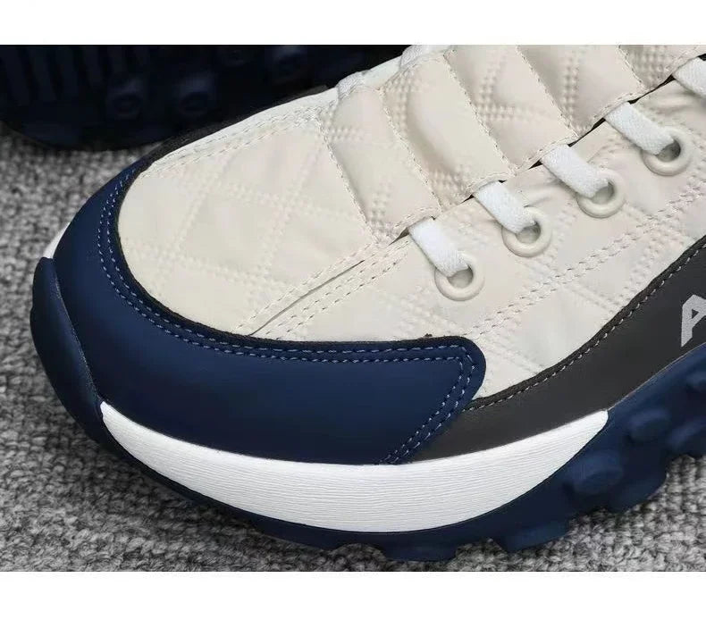 Thick Sole Mens Sneakers Fashion Man Shoe Versatile Vulcanized Shoe Lace Up Outdoor Running Shoes Anti-slip Zapatillas De Hombre