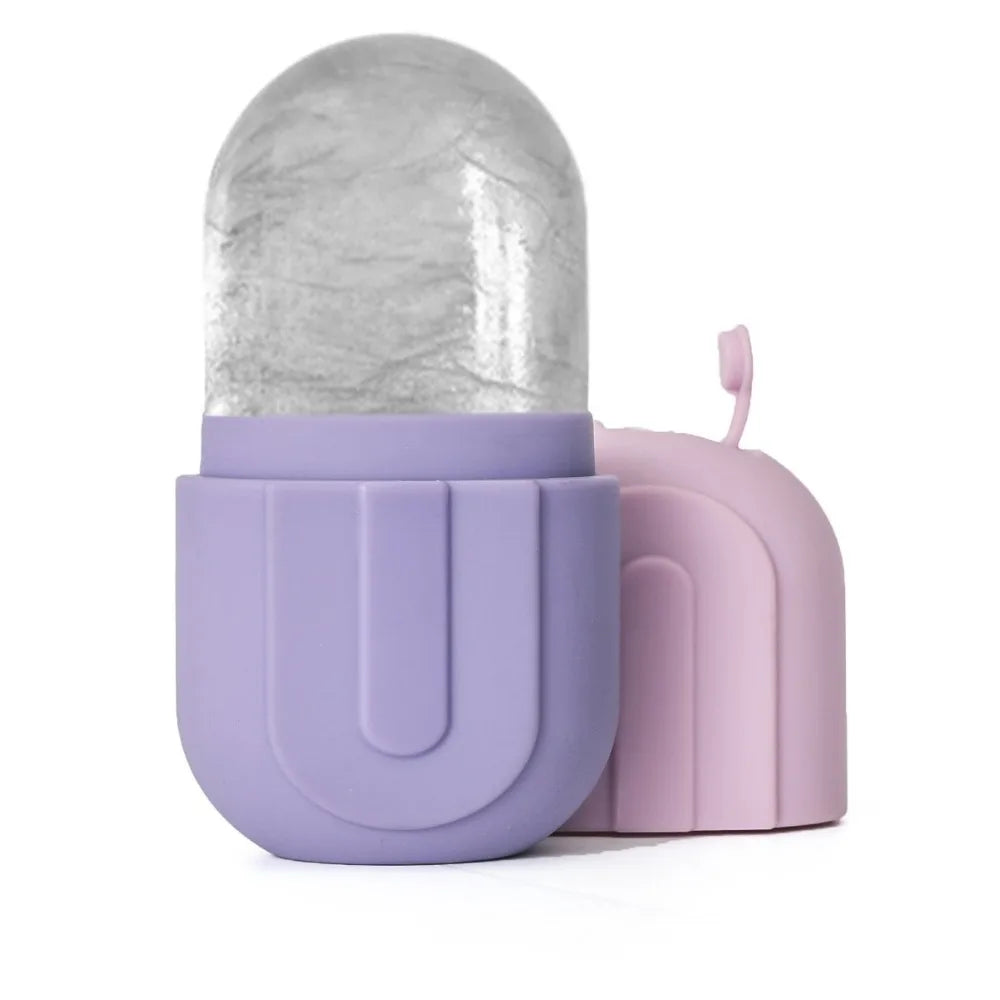 Silicone Ice Roller for Face Beauty Skin Care Tools Face Lifting Contouring Facial Massager Reusable Ice Cube Trays