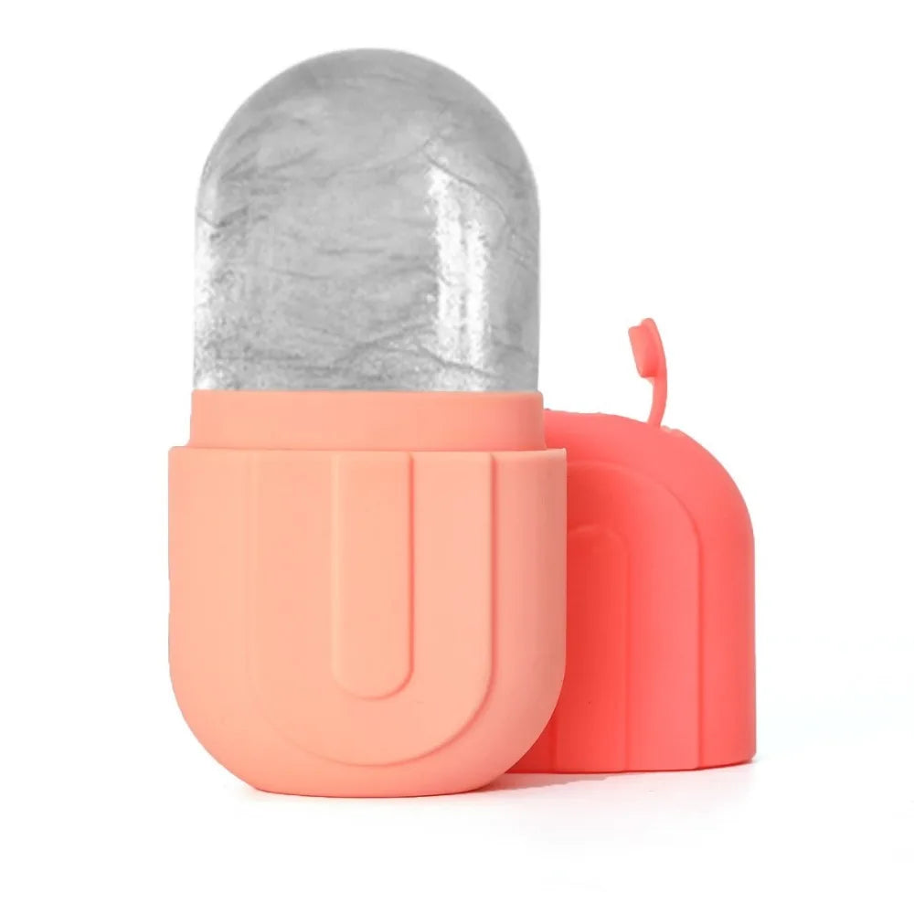 Silicone Ice Roller for Face Beauty Skin Care Tools Face Lifting Contouring Facial Massager Reusable Ice Cube Trays