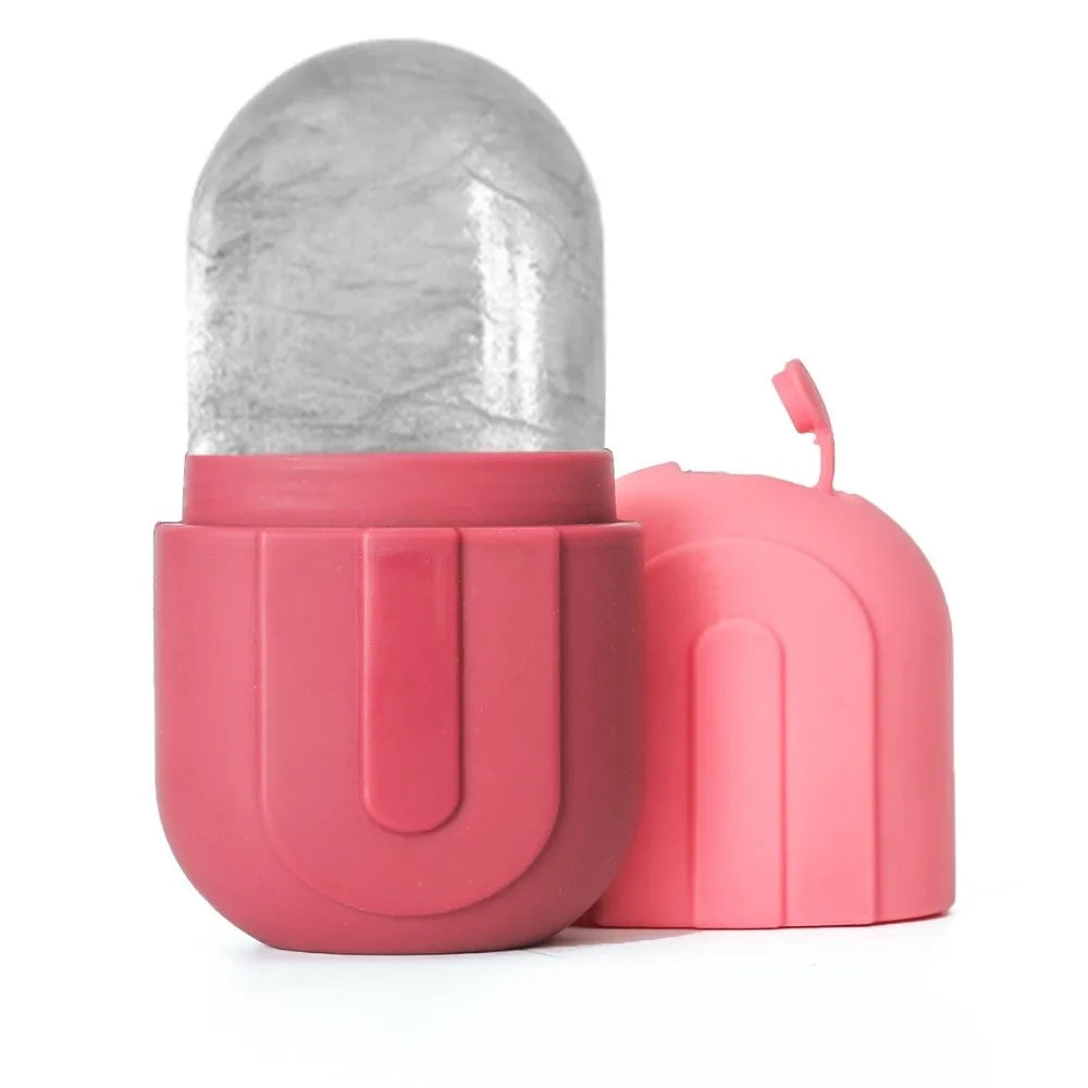 Silicone Ice Roller for Face Beauty Skin Care Tools Face Lifting Contouring Facial Massager Reusable Ice Cube Trays